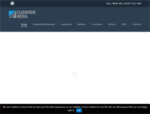 Tablet Screenshot of clearview-media.com